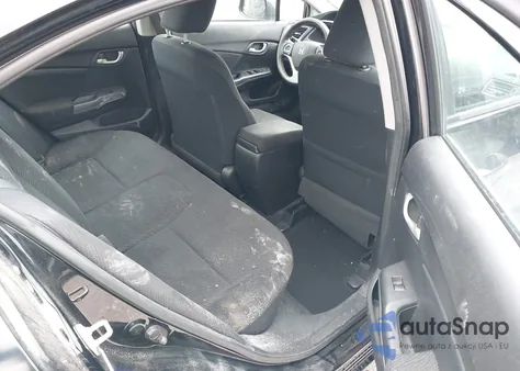 2013 Honda Civic Lx из США, поврежденный, VIN 2HGFB2F55DH544600